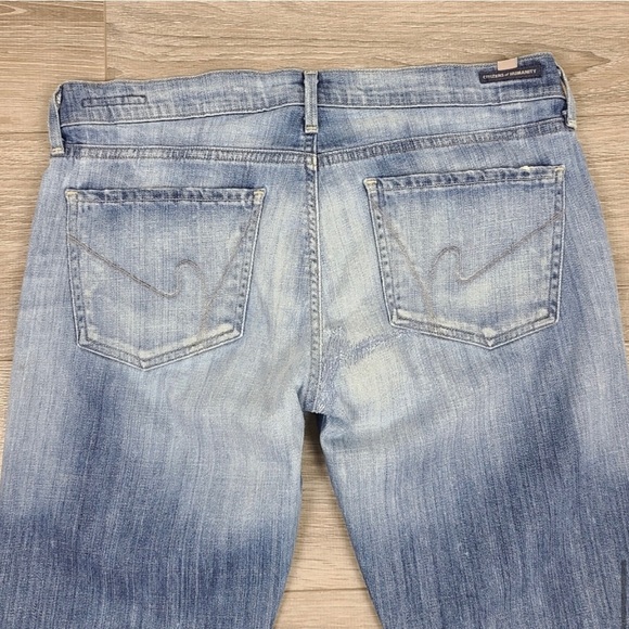 Citizens of Humanity Blue Faded Avedon Skinny Jeans Size 31 - Picture 12 of 12